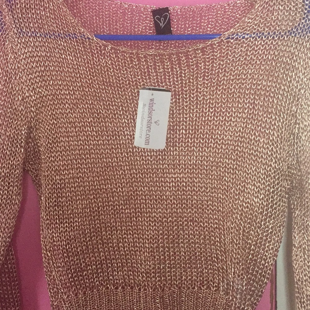 Long sleeve see through shirt